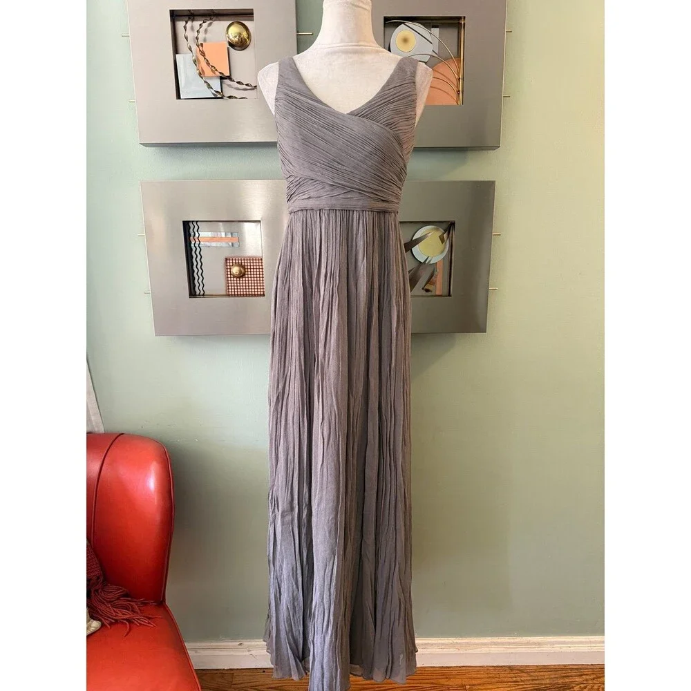 J Crew silk formal dress